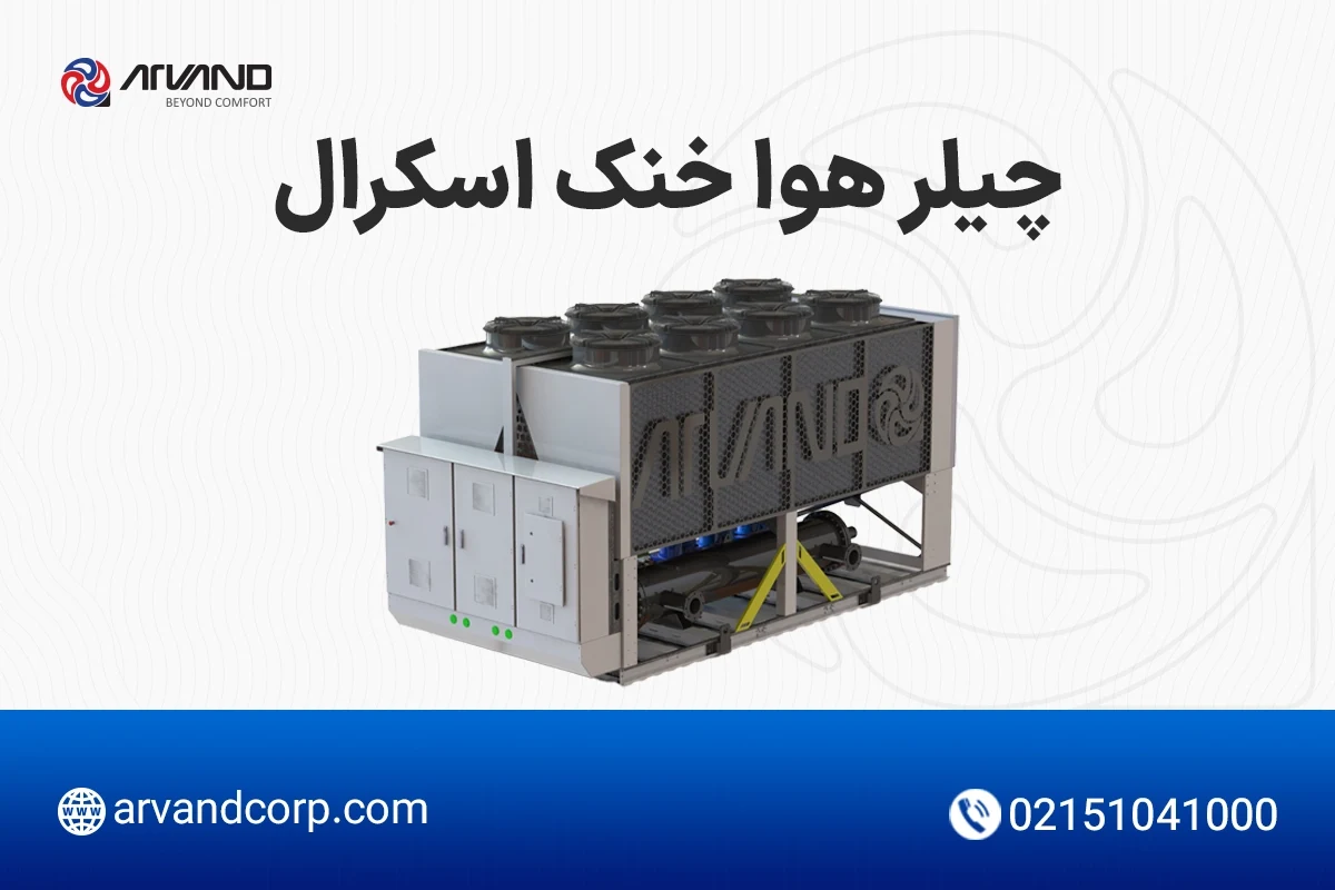 چیلر هوا خنک اسکرال
