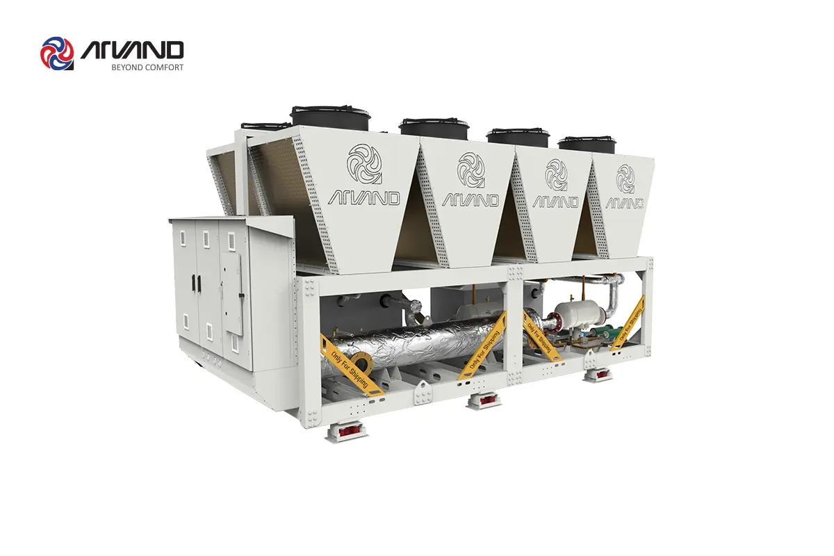 چیلر اسکرو با مبرد R134A