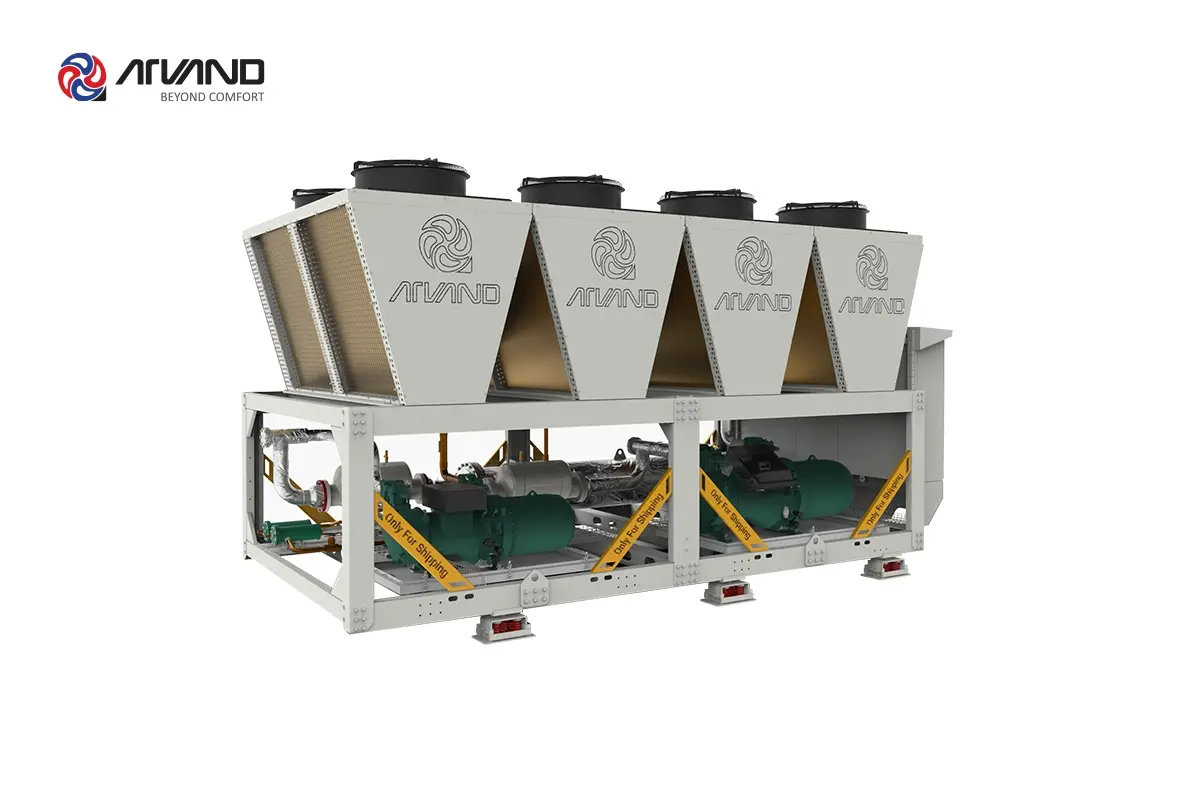 چیلر اسکرو با مبرد R134A