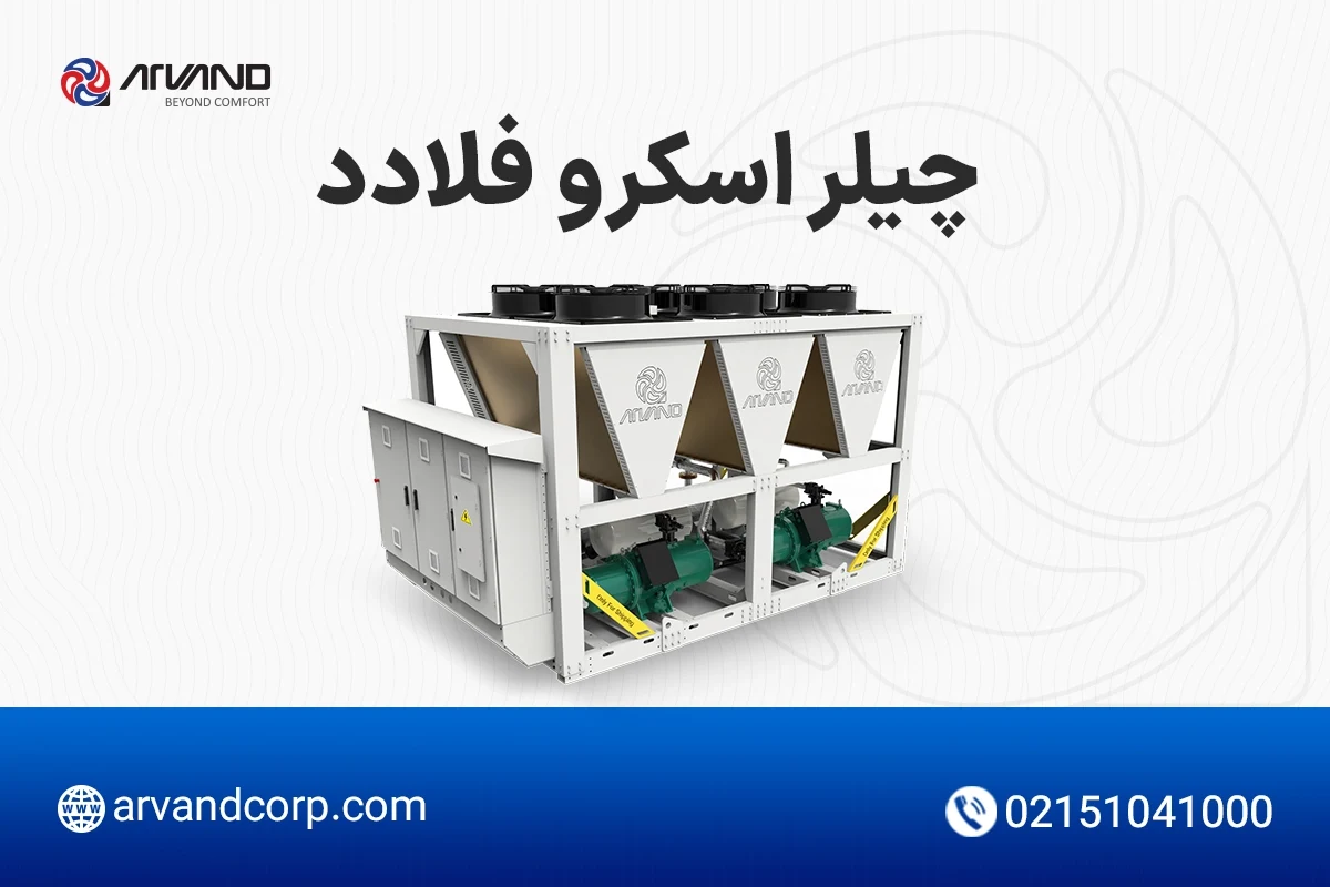 چیلر اسکرو فلادد
