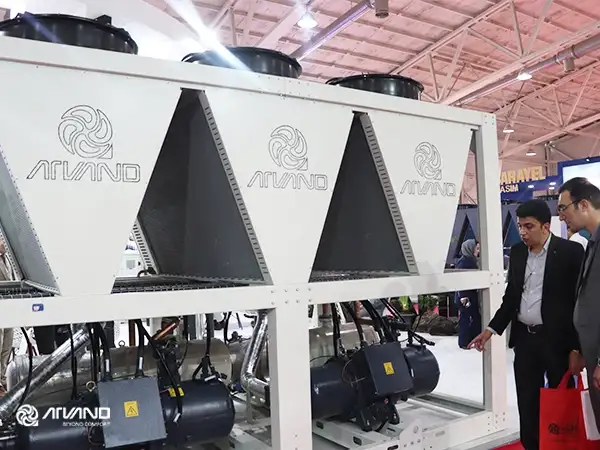 خرید چیلر اسکرو فلادد