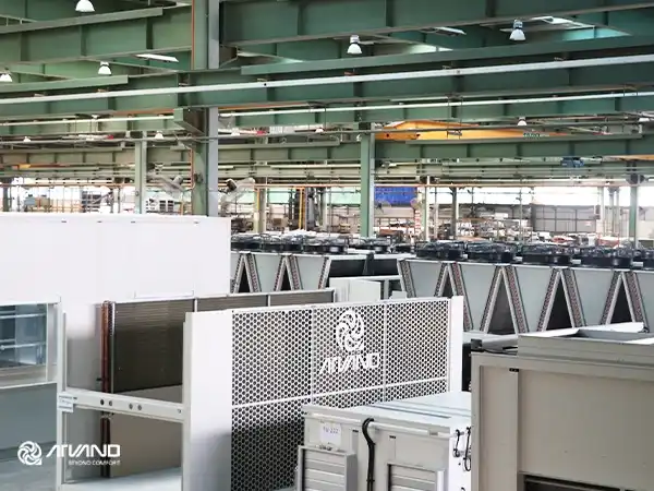 چیلر اسکرال با کویل عمودی