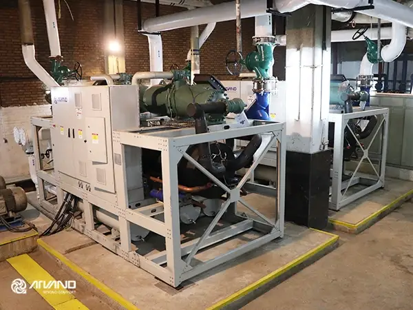 چیلر آب خنک تهویه اروند