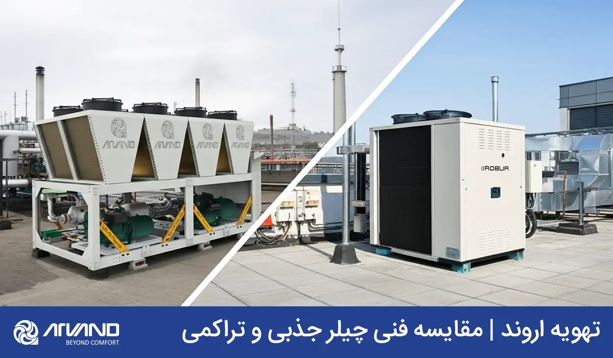 تفاوت چیلر جذبی و تراکمی